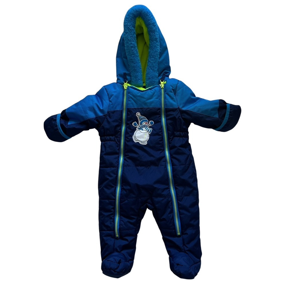 WIPPETTE KIDS Infant Snowsuit 6-9 Months Warm‎ Winter Plush Puffer Booties Glove